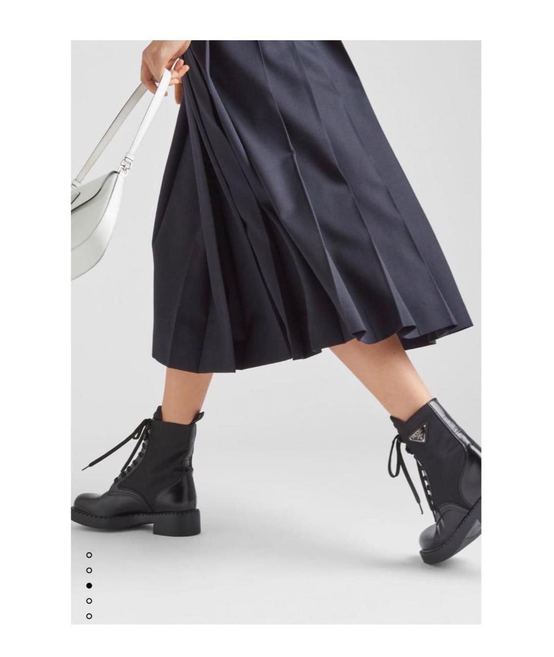 PRADA Черные ботинки, фото 6