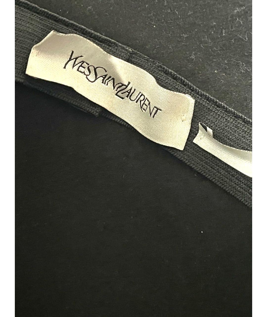 SAINT LAURENT Черная шляпа, фото 5