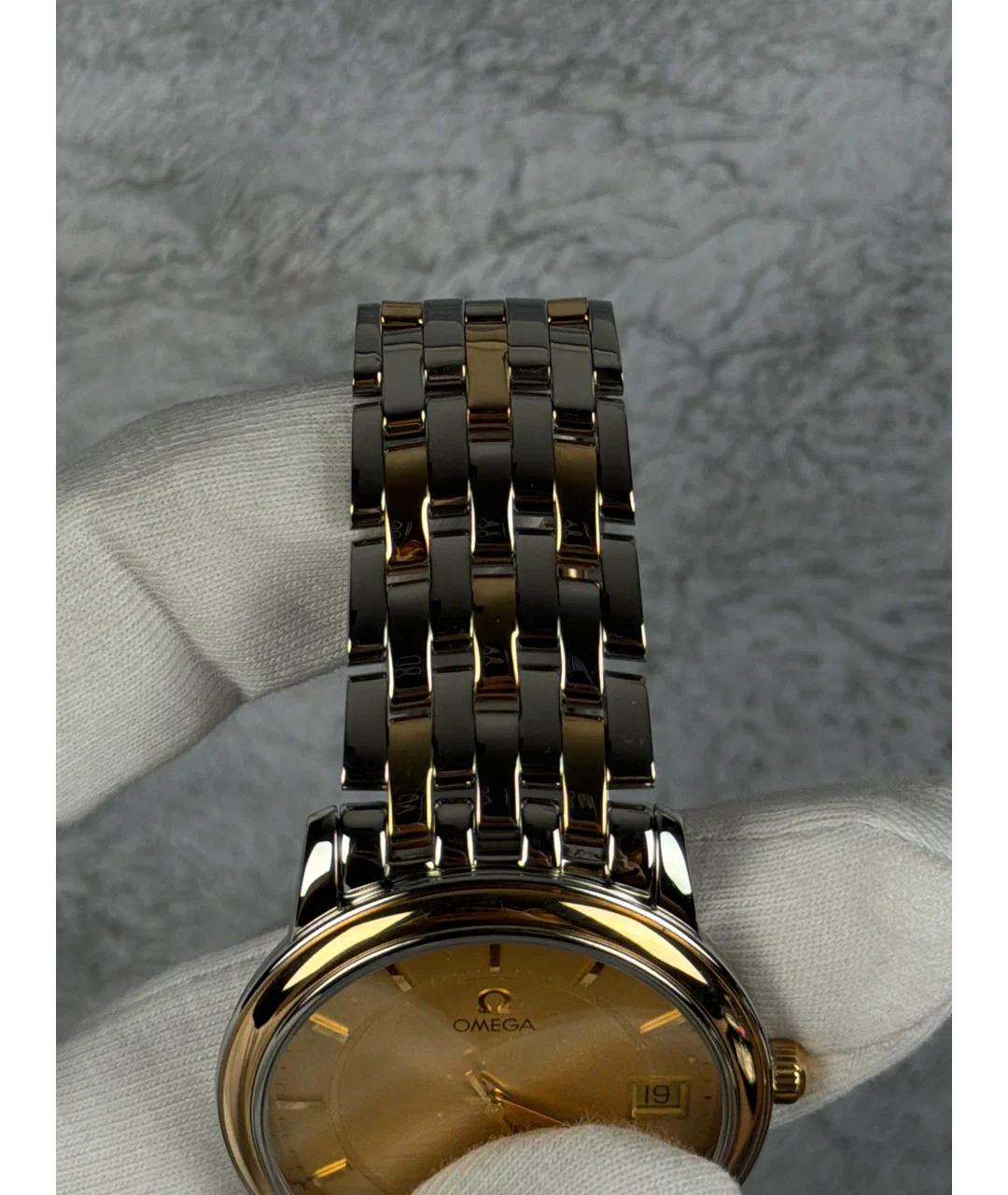 OMEGA Золотые часы из желтого золота, фото 5
