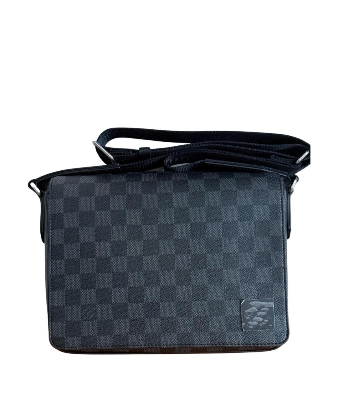 LOUIS VUITTON Серая канва сумка на плечо, фото 1