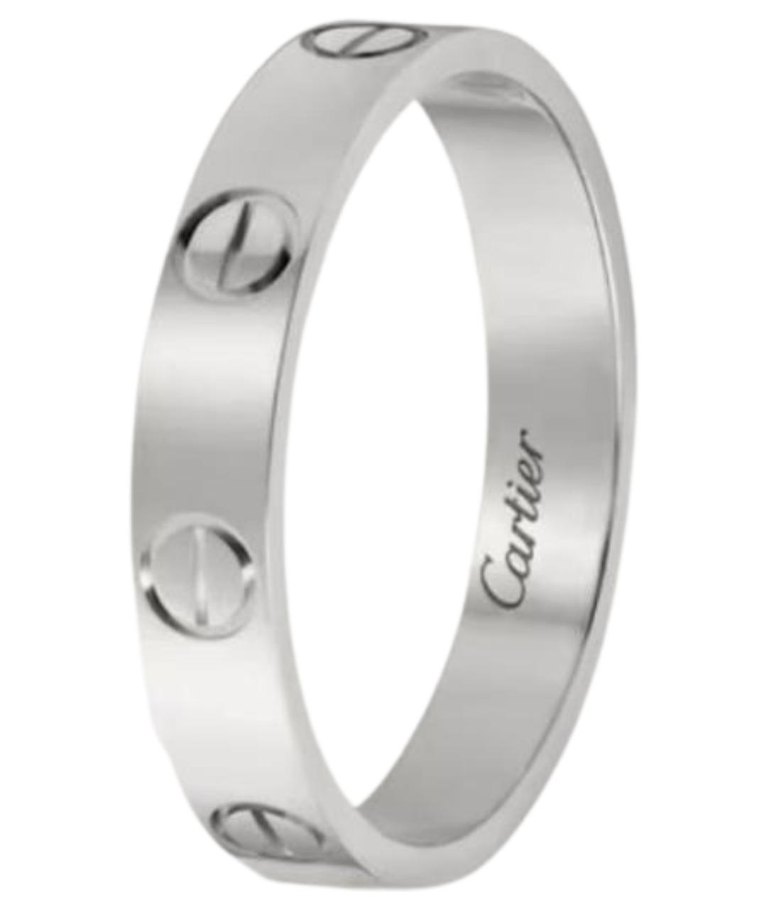 CARTIER Серебряное кольцо из белого золота, фото 1