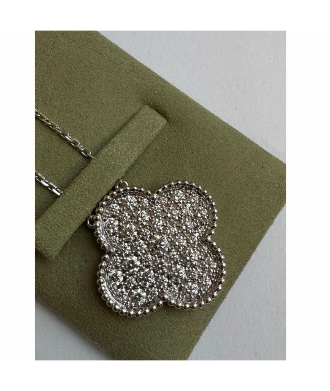 VAN CLEEF & ARPELS Белое колье из белого золота, фото 3