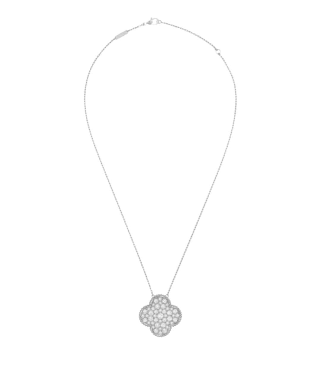 VAN CLEEF & ARPELS Белое колье из белого золота, фото 1