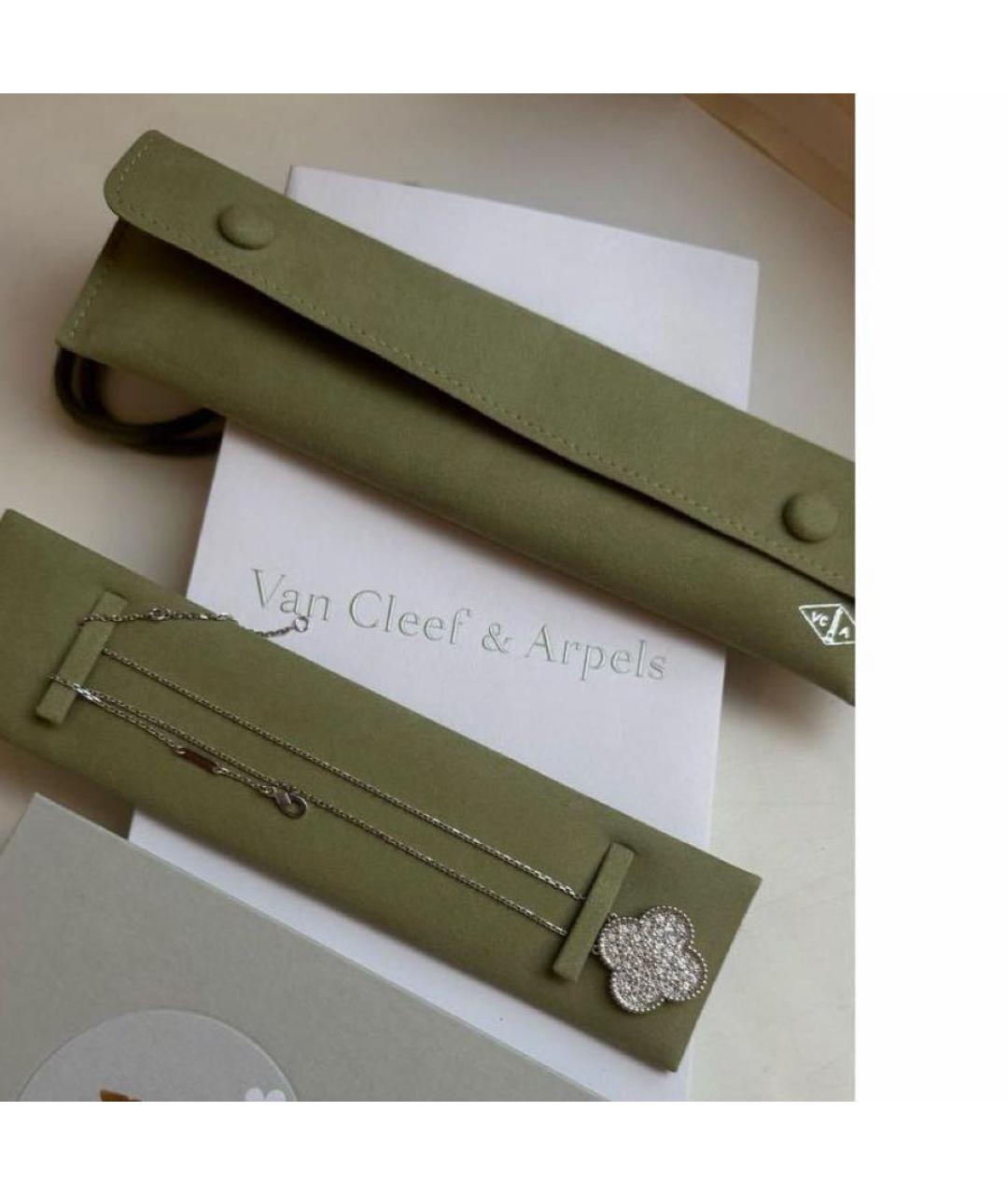 VAN CLEEF & ARPELS Белое колье из белого золота, фото 4