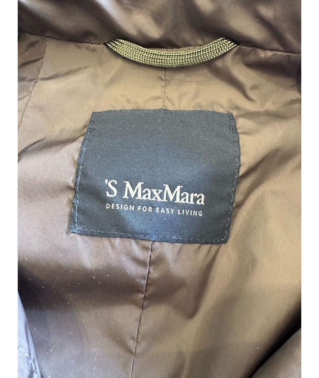MAXMARA PURE Коричневая куртка, фото 7
