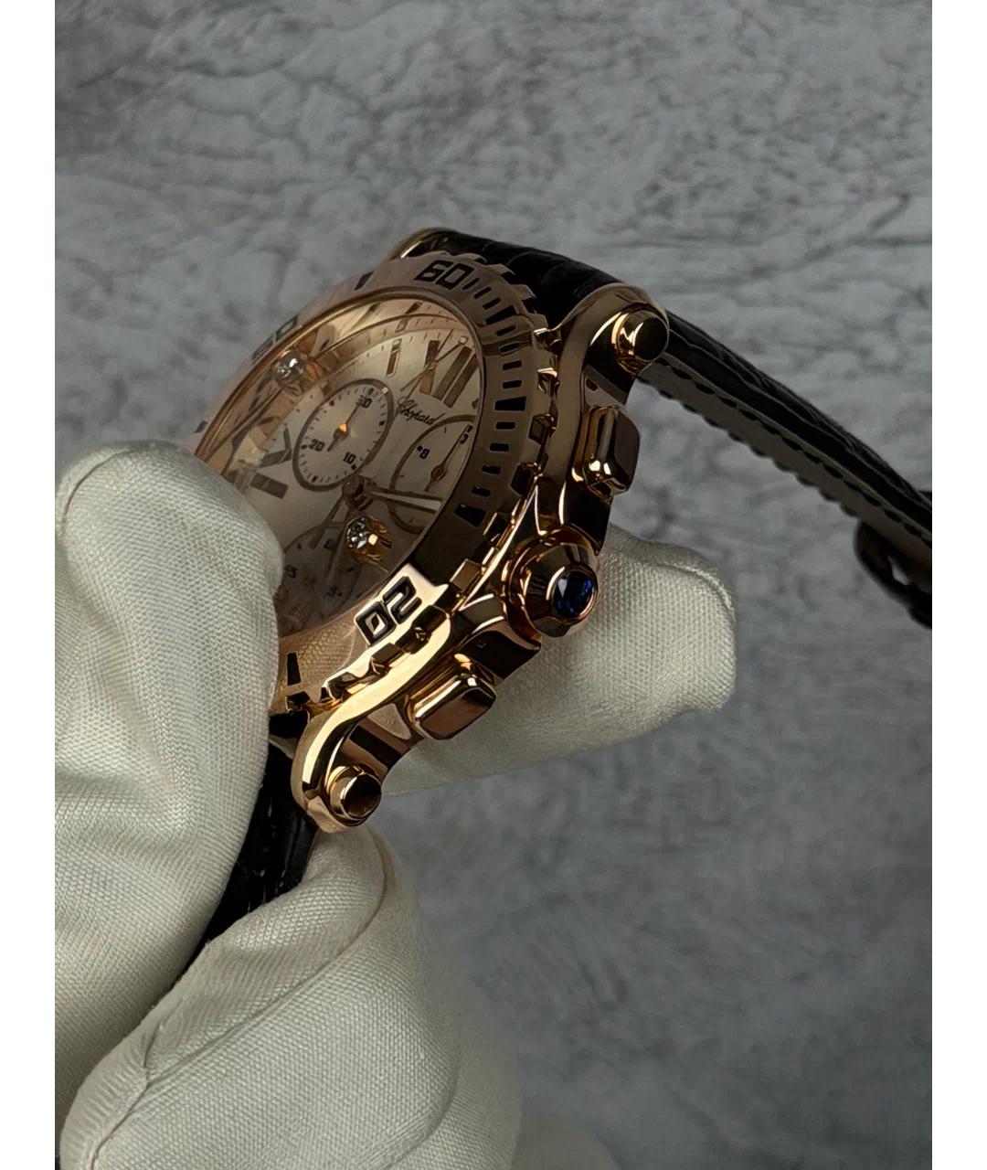 CHOPARD Белые часы из розового золота, фото 3