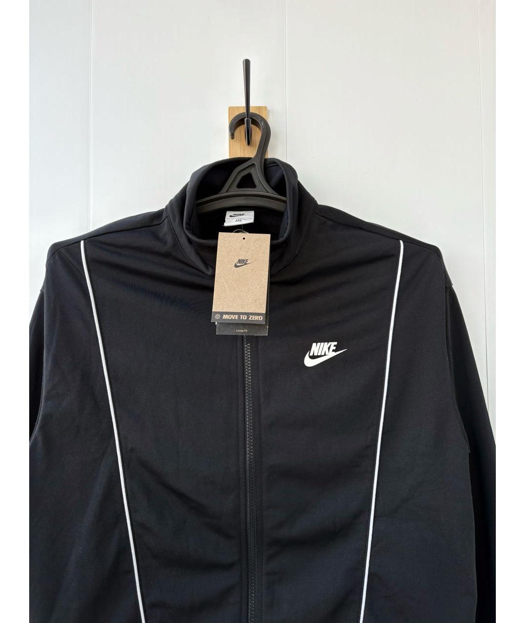 NIKE Черный полиэстеровый спортивные костюмы, фото 2