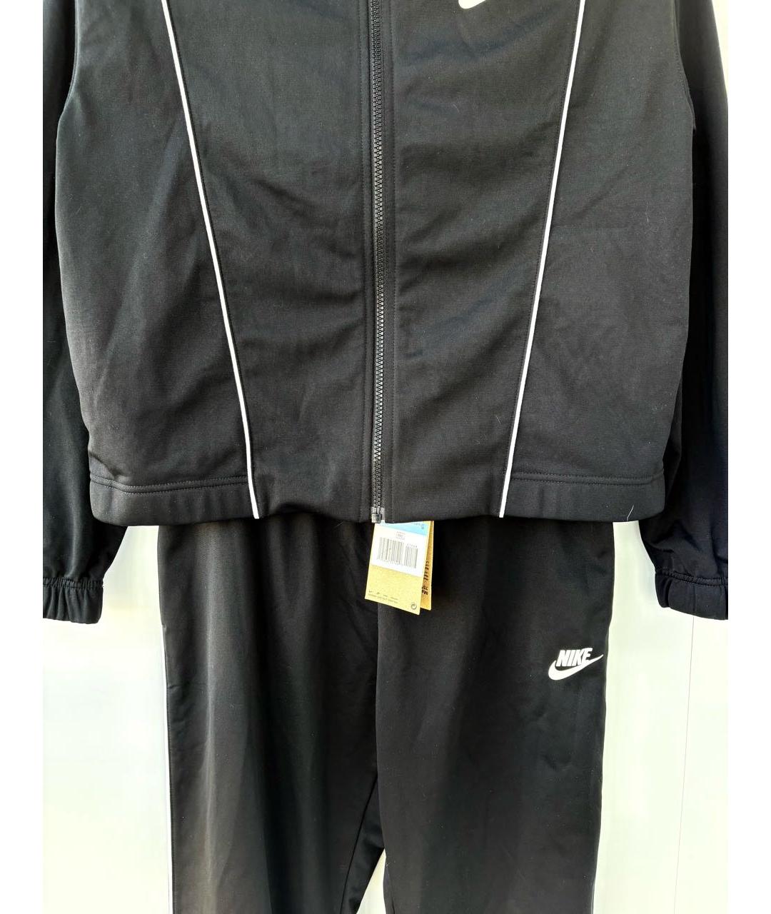 NIKE Черный полиэстеровый спортивные костюмы, фото 3