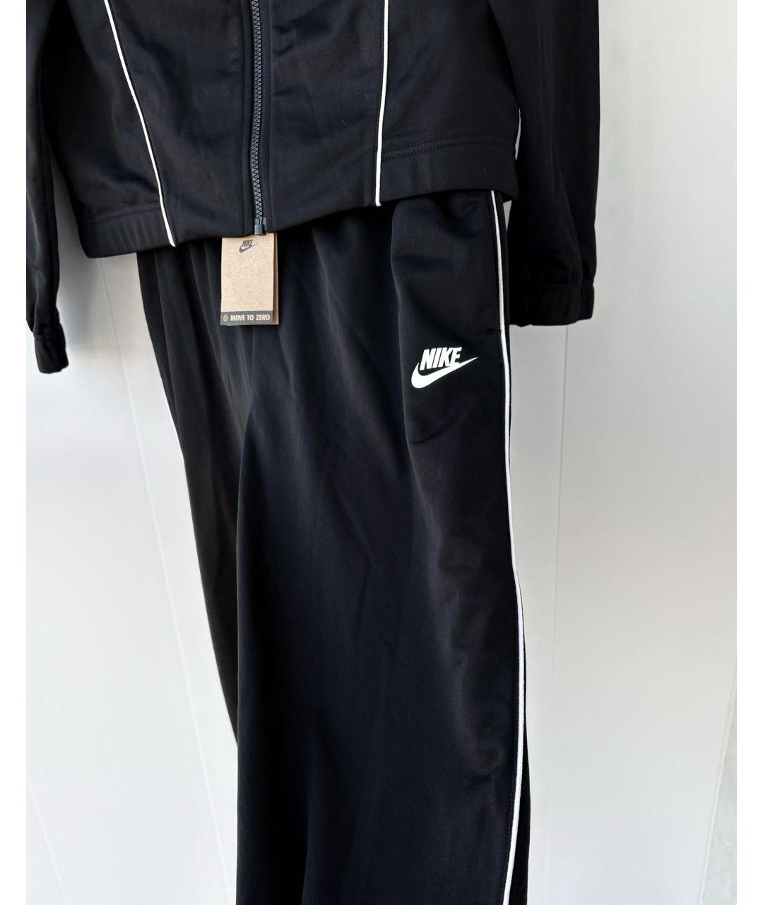 NIKE Черный полиэстеровый спортивные костюмы, фото 5