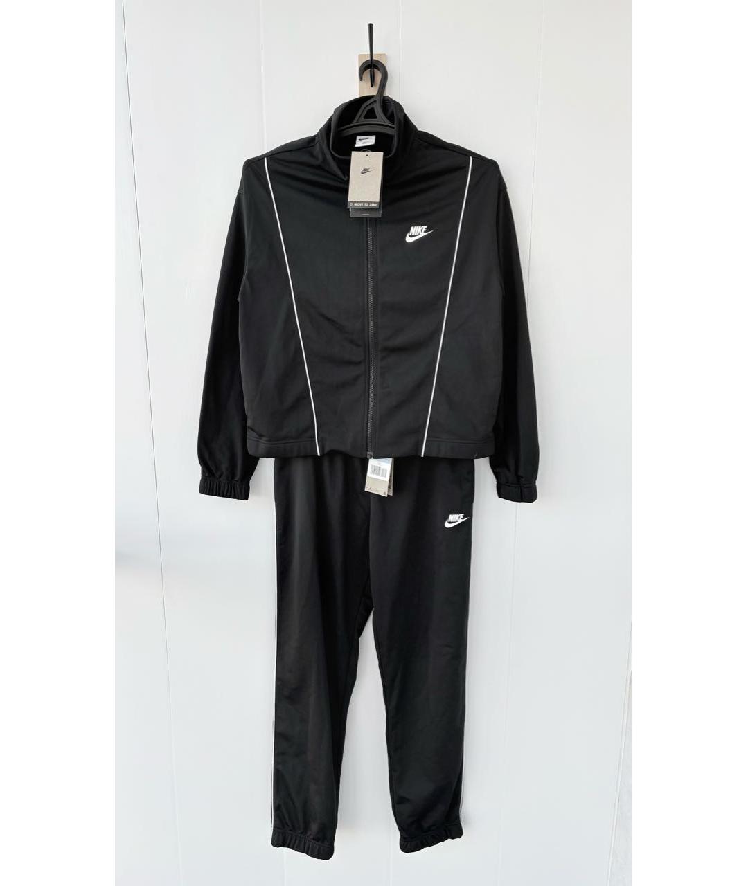 NIKE Черный полиэстеровый спортивные костюмы, фото 9