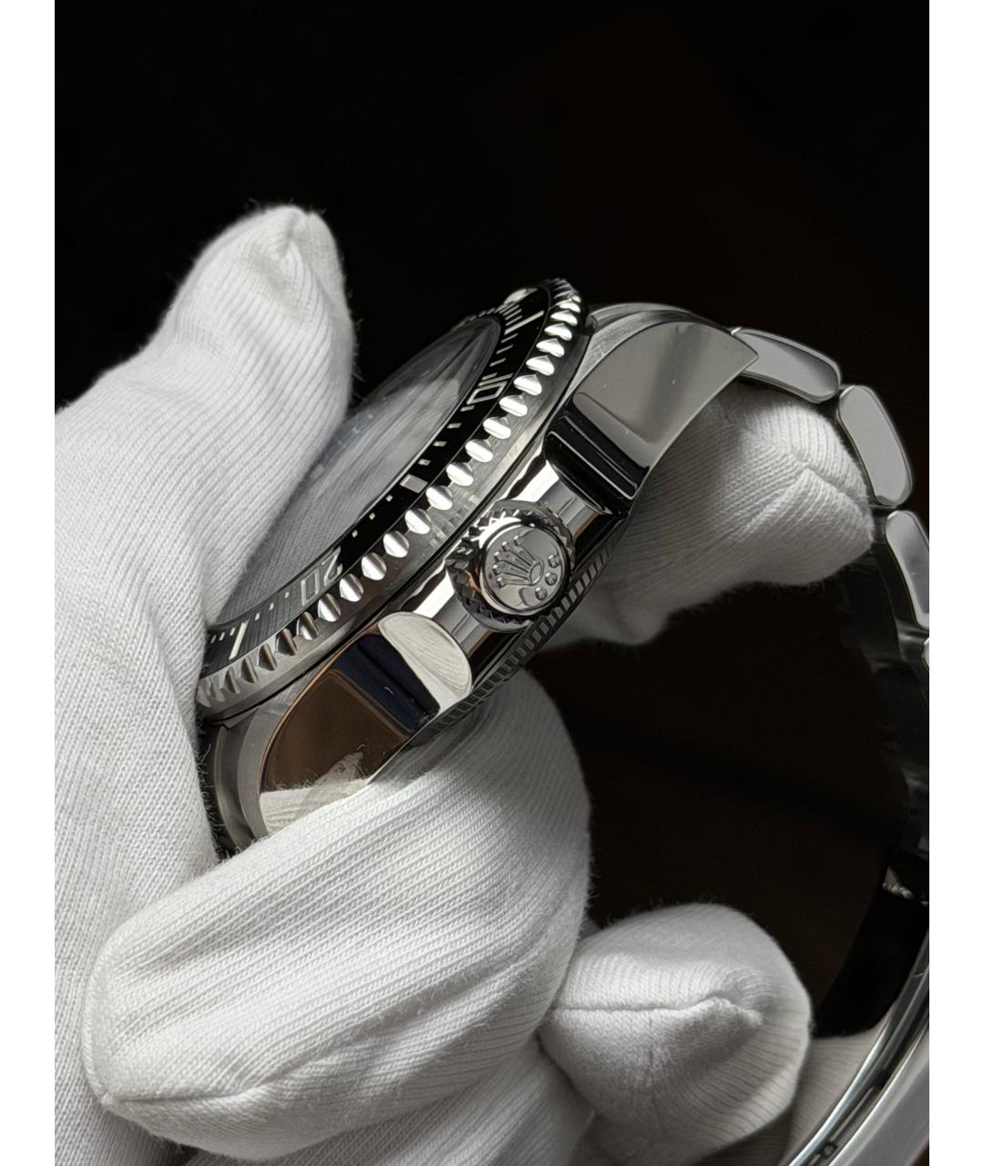 ROLEX Темно-синие часы, фото 4