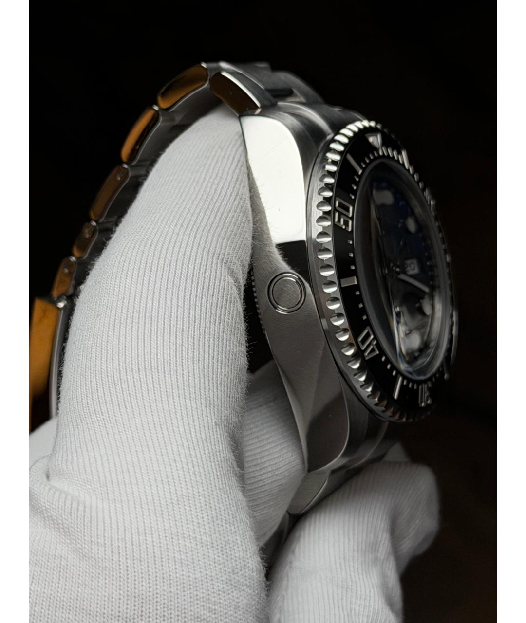 ROLEX Темно-синие часы, фото 5