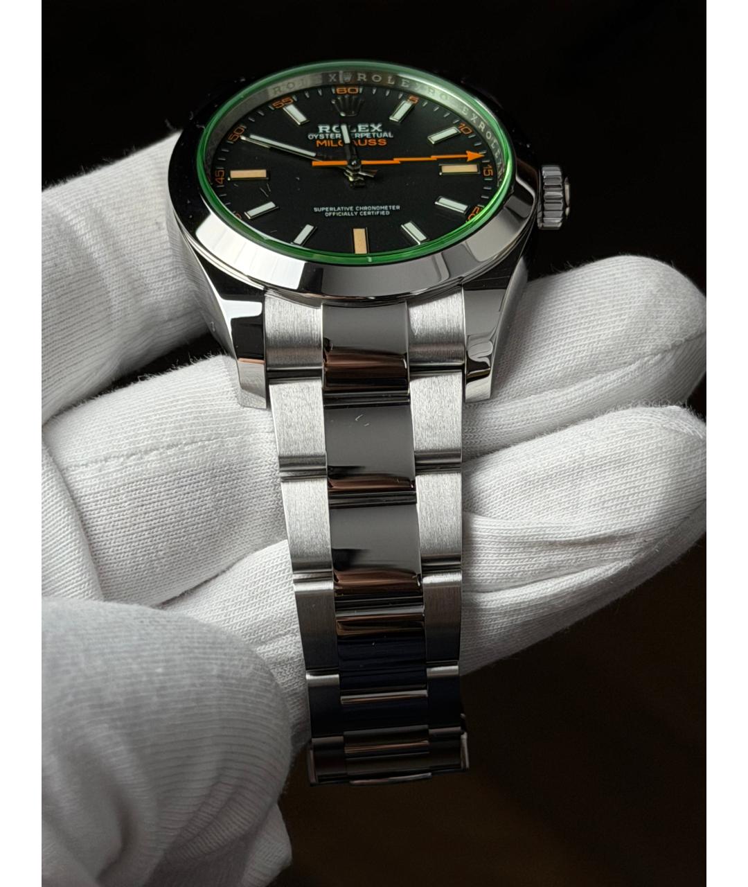 ROLEX Черные часы, фото 6