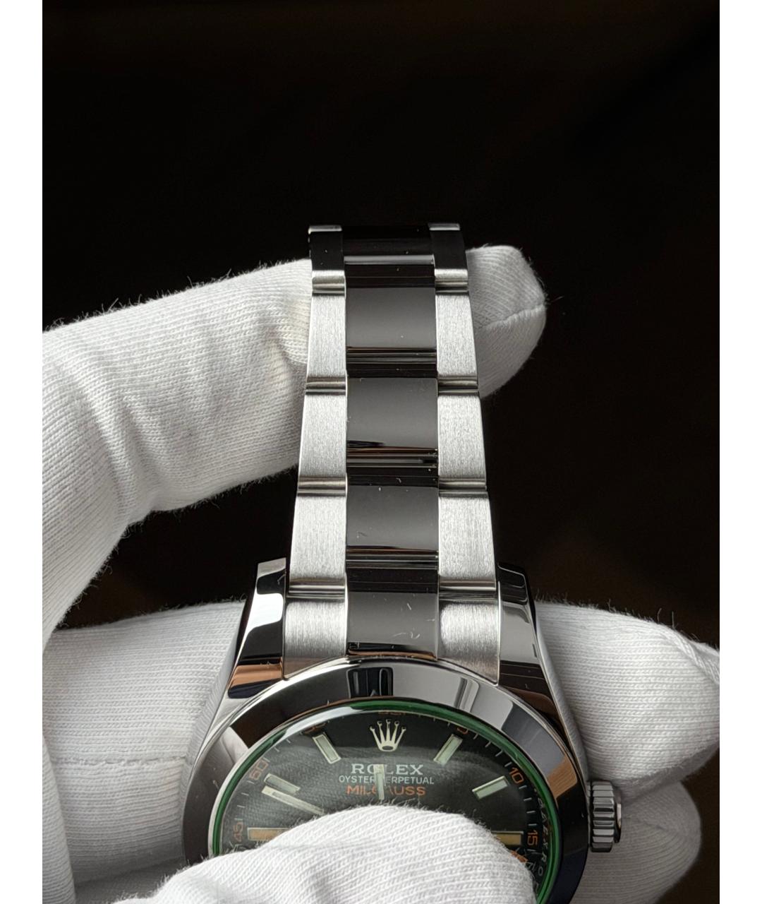 ROLEX Черные часы, фото 7