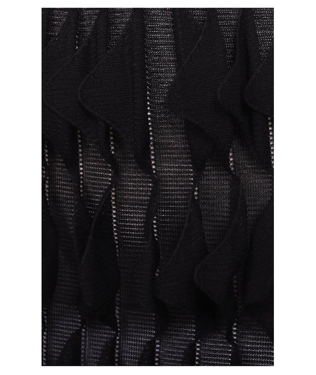 MISSONI Черная вискозная юбка миди, фото 4