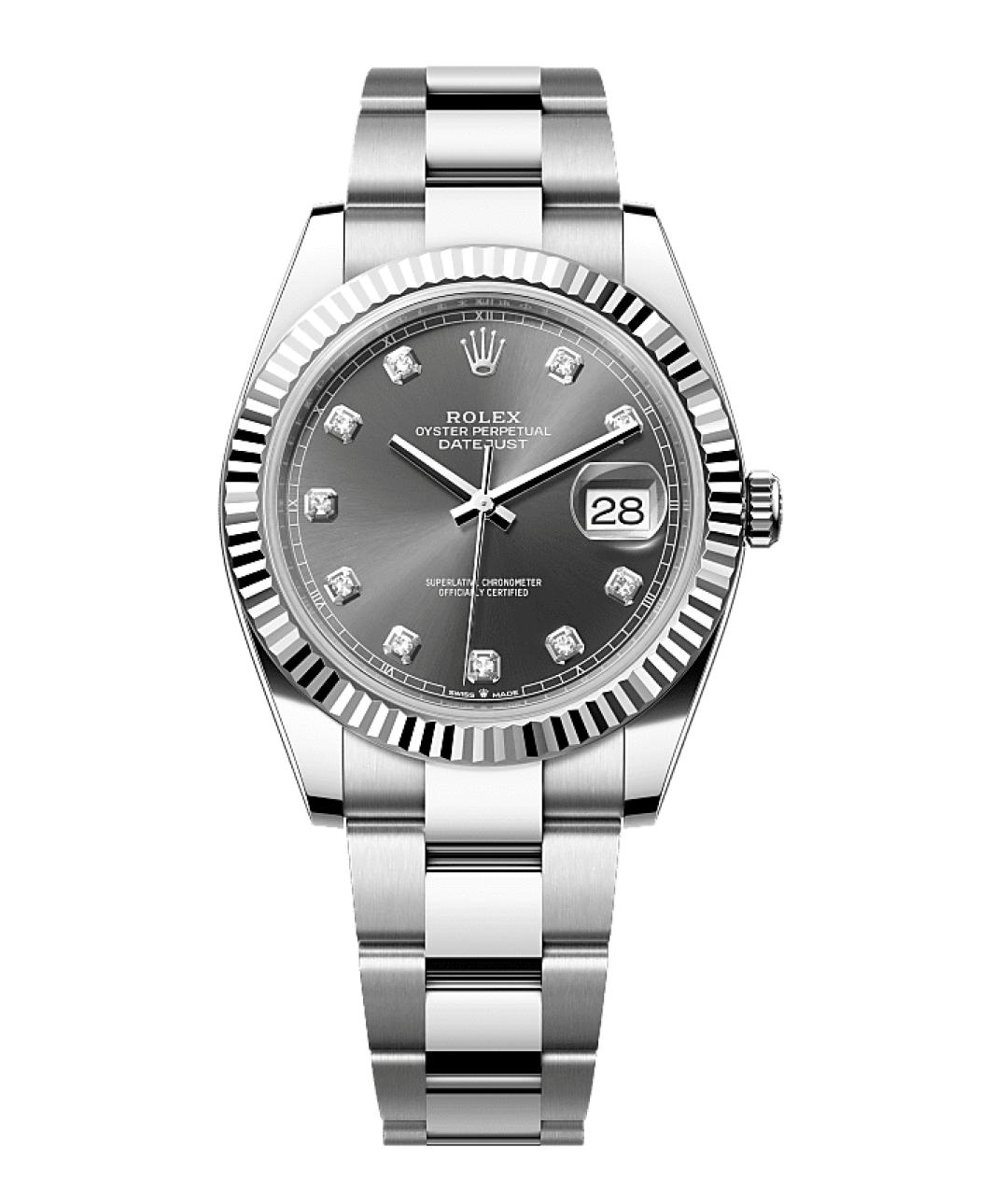 ROLEX Серые часы, фото 1