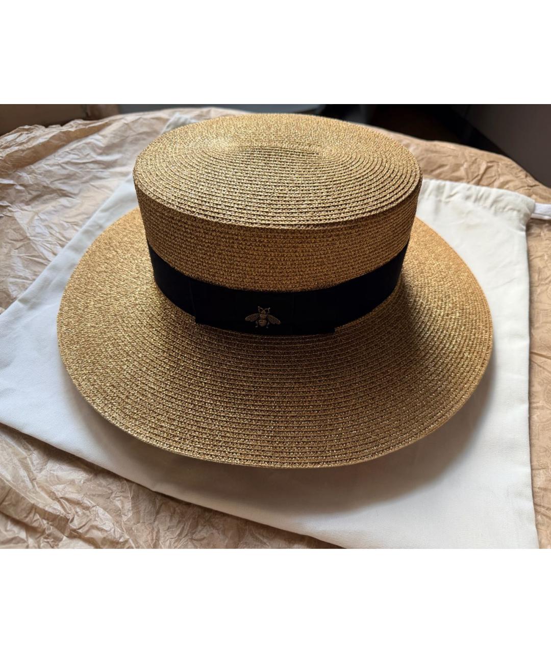 GUCCI Золотая шляпа, фото 4