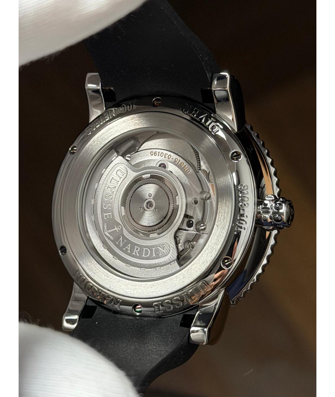 Ulysse Nardin Черные часы, фото 9
