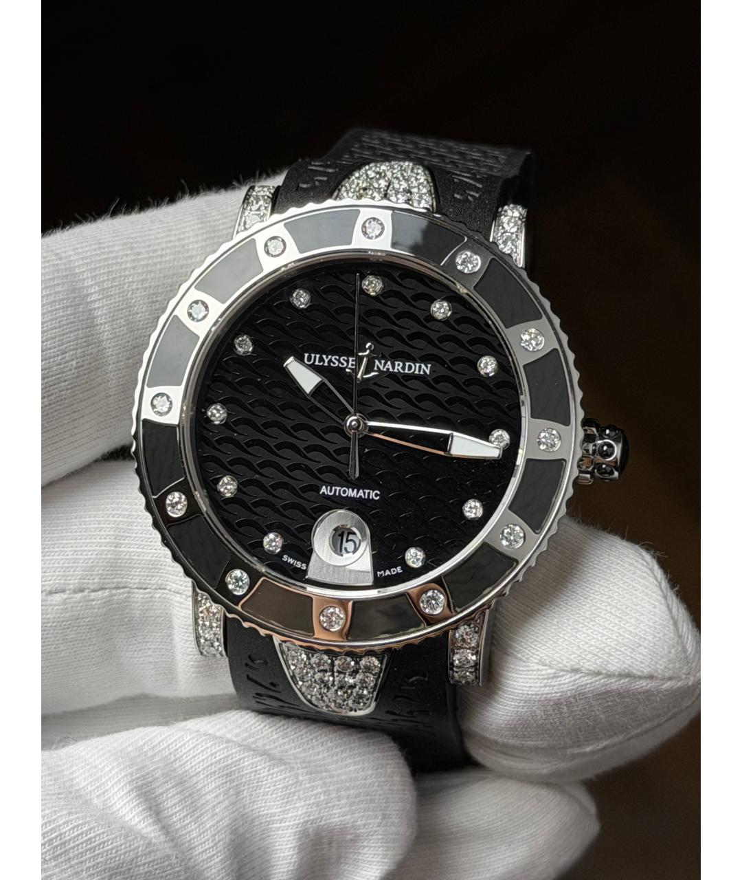 Ulysse Nardin Черные часы, фото 2