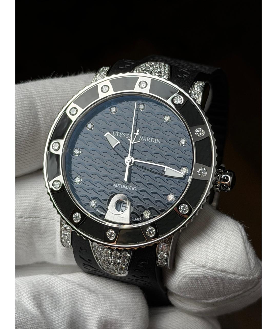 Ulysse Nardin Черные часы, фото 3