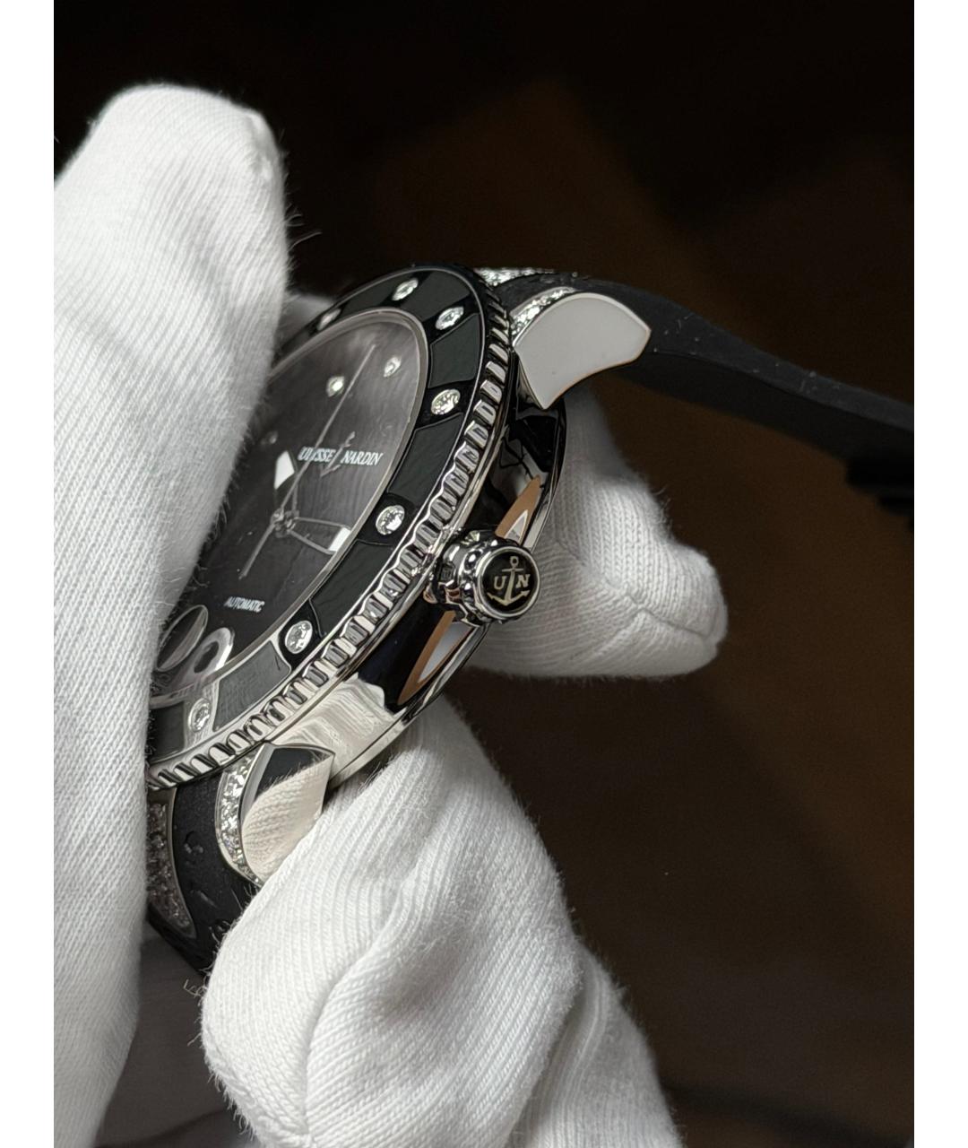 Ulysse Nardin Черные часы, фото 4