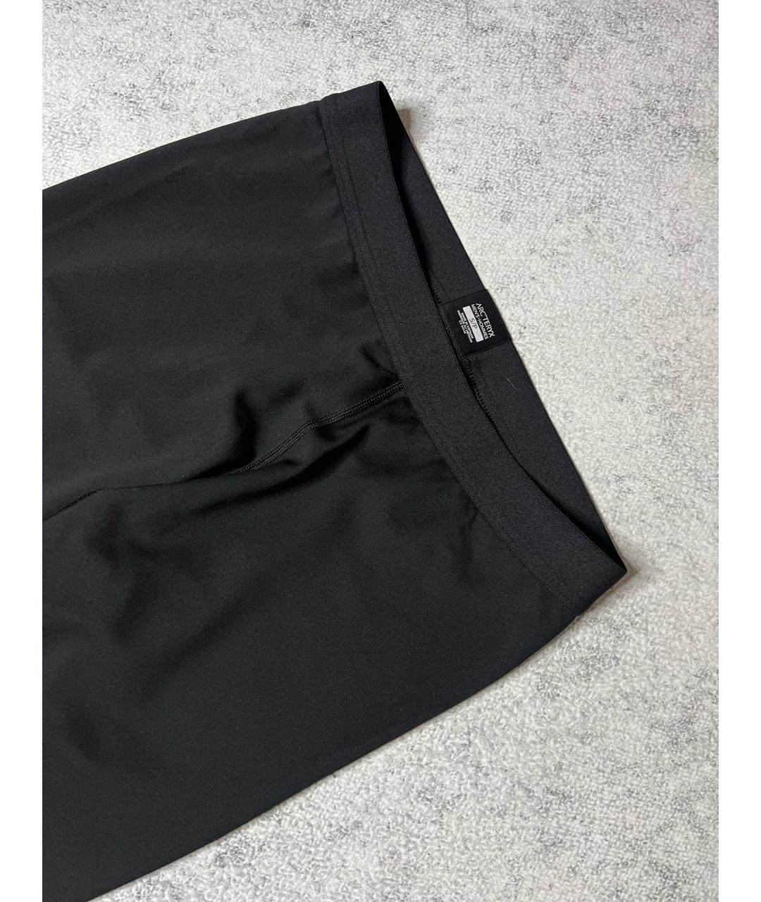 ARCTERYX Черные полиэстеровые повседневные брюки, фото 3