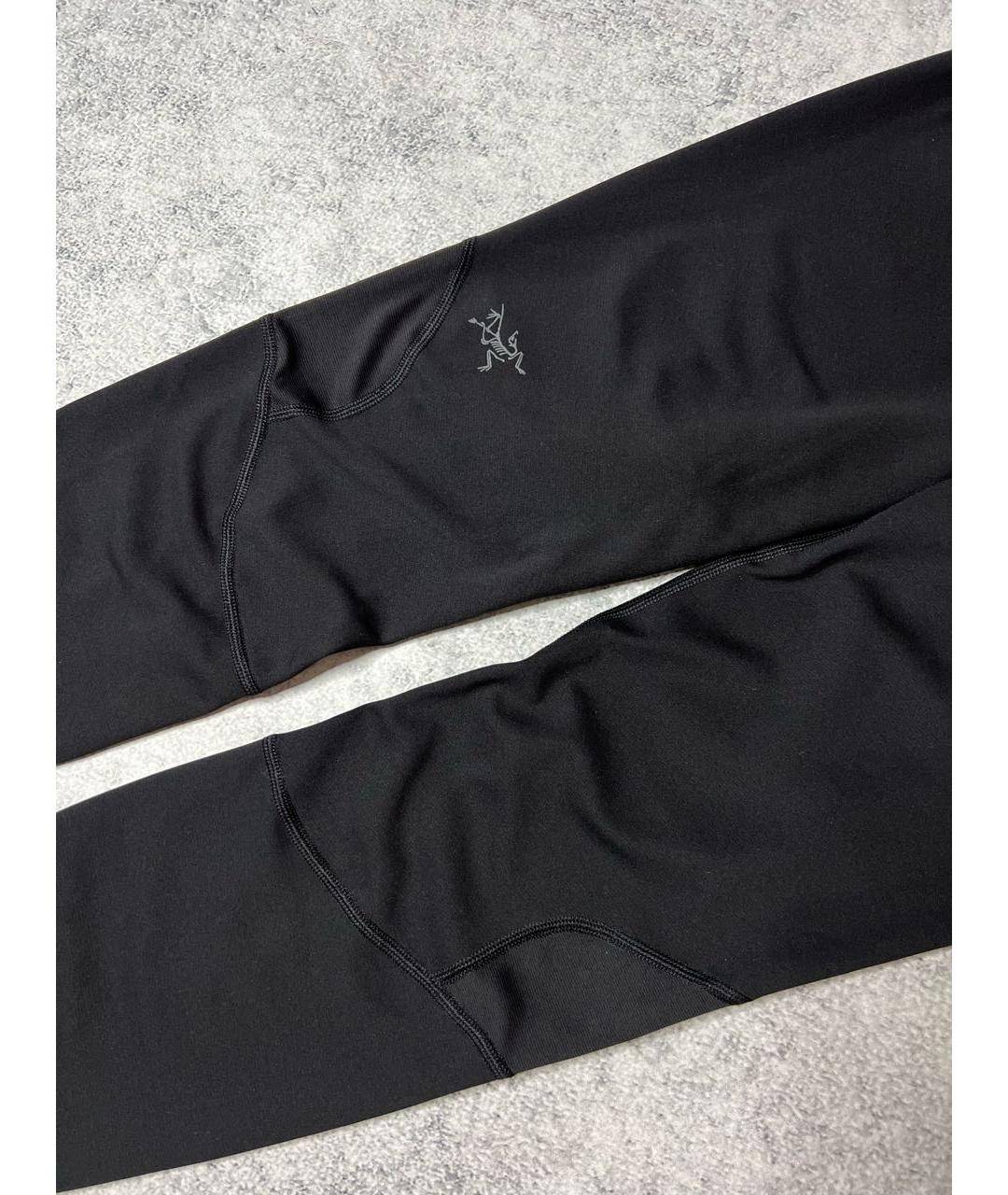 ARCTERYX Черные полиэстеровые повседневные брюки, фото 4