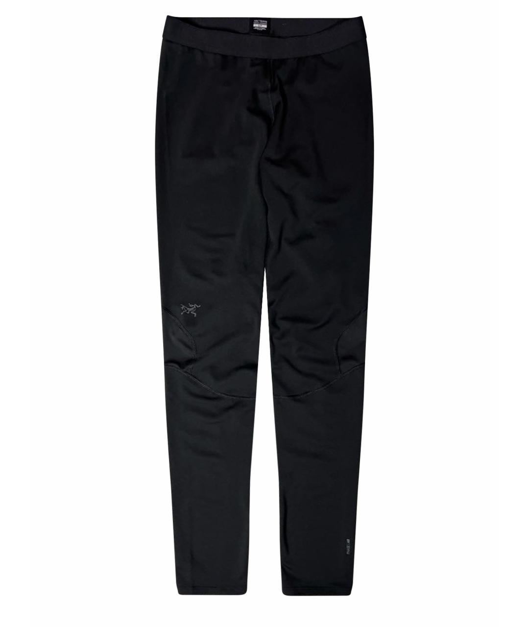 ARCTERYX Черные полиэстеровые повседневные брюки, фото 1