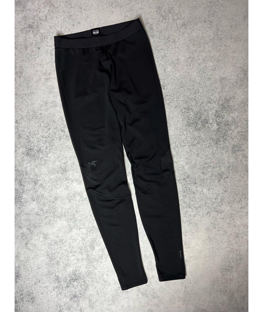 ARCTERYX Черные полиэстеровые повседневные брюки, фото 9