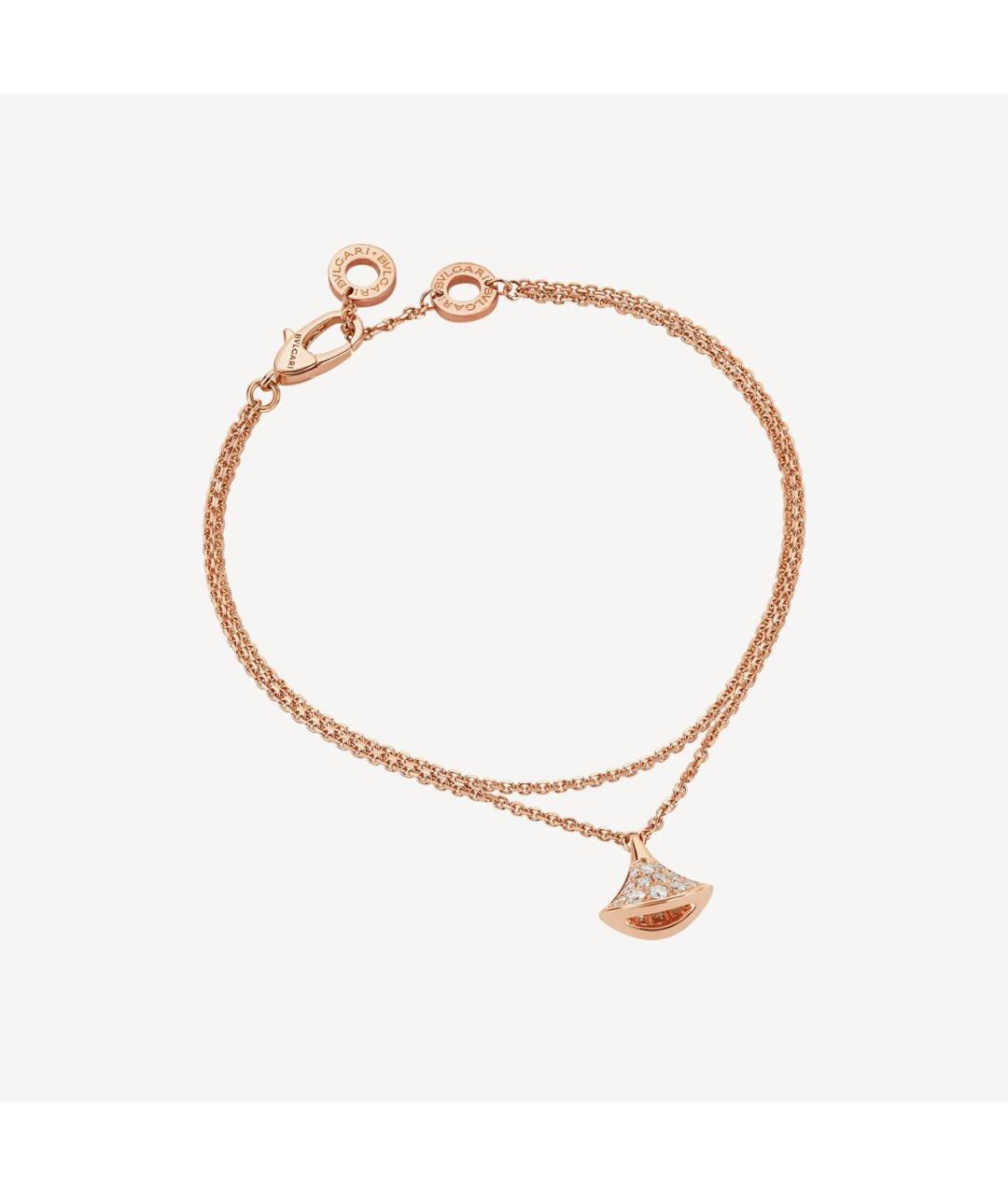 BVLGARI Золотой браслет из розового золота, фото 7