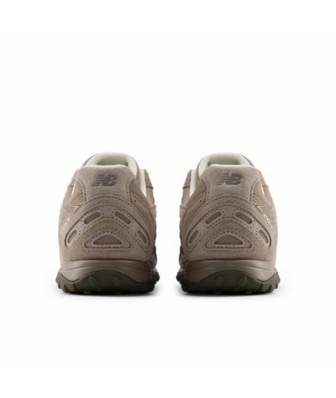 NEW BALANCE Коричневые замшевые кроссовки, фото 4