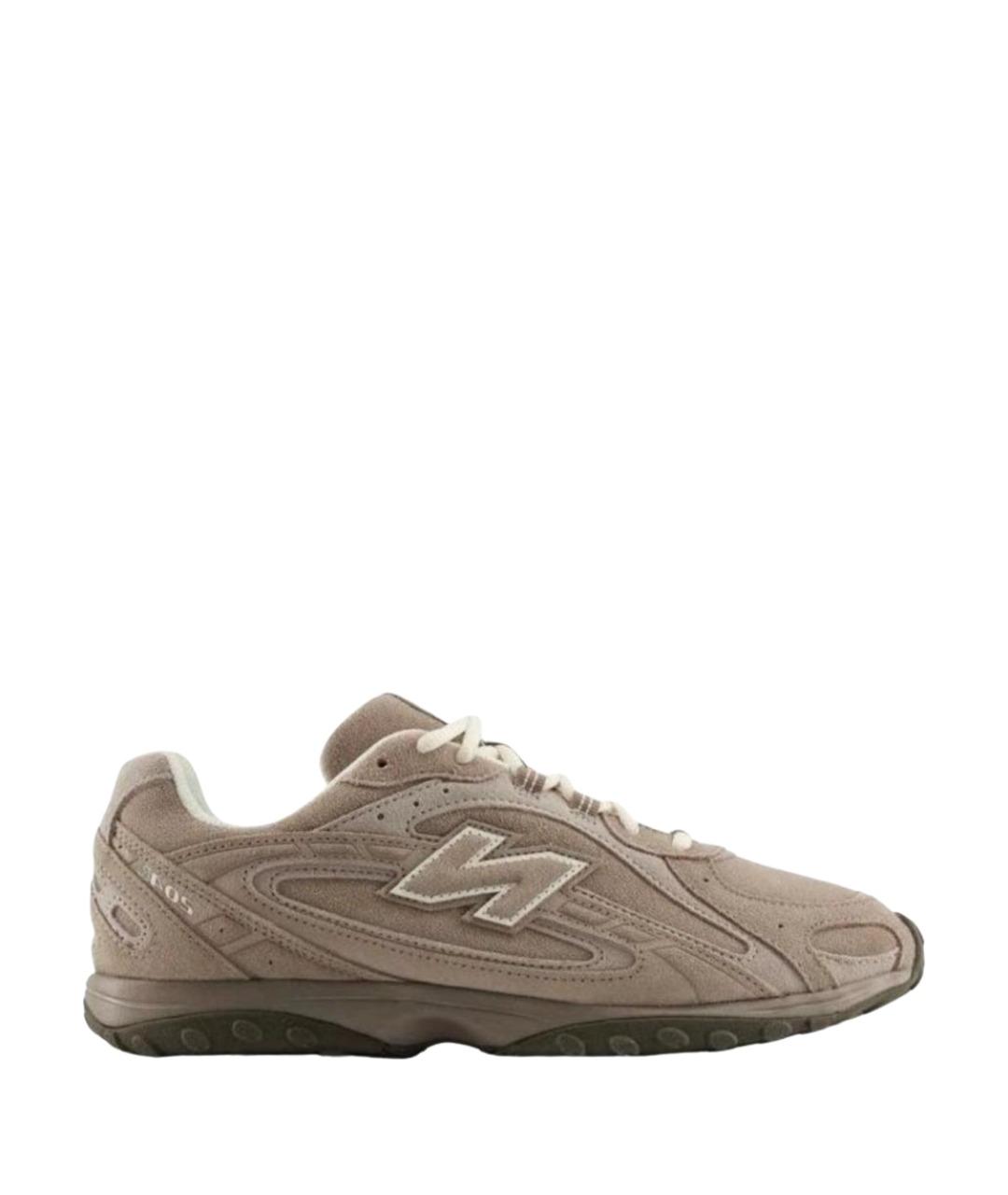 NEW BALANCE Коричневые замшевые кроссовки, фото 1