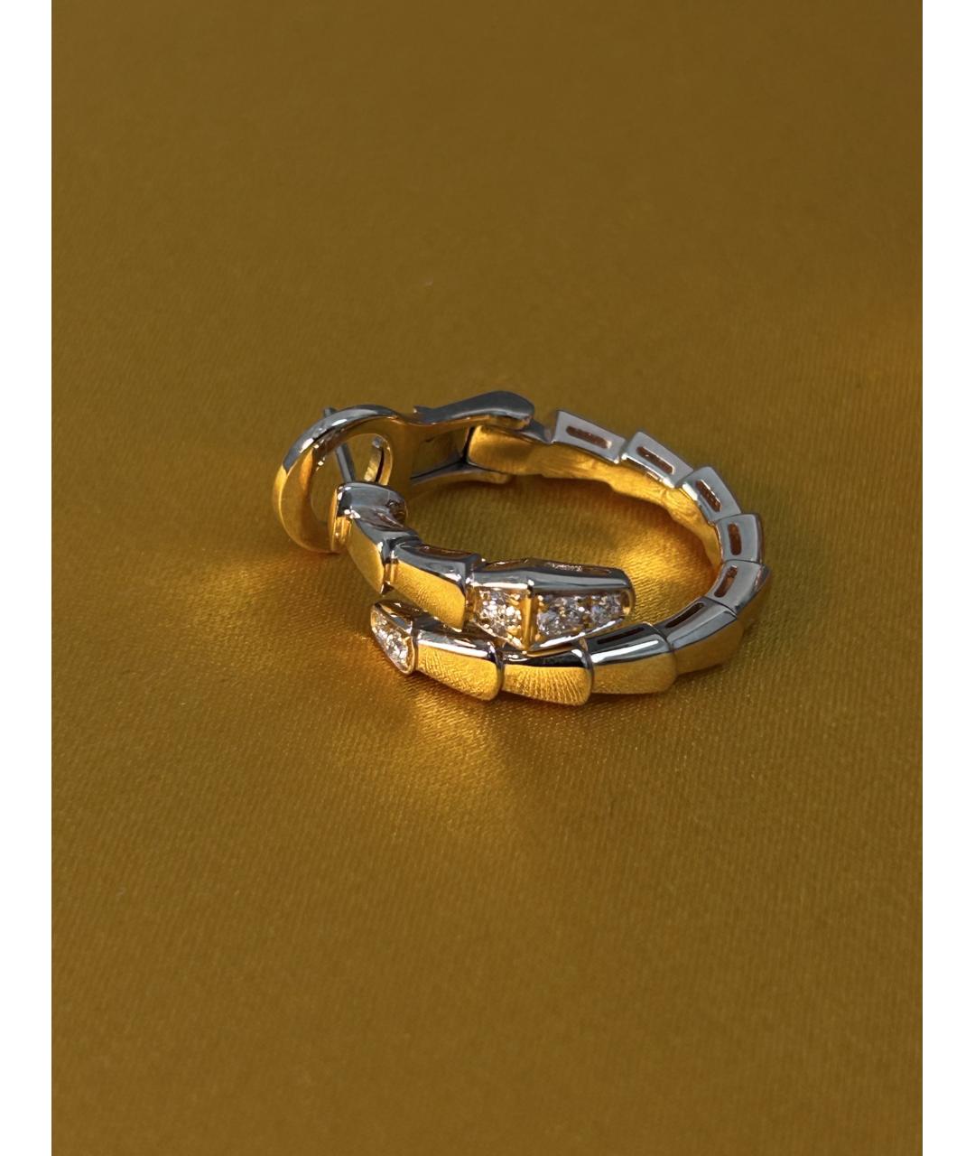 BVLGARI Золотые серьги из розового золота, фото 2