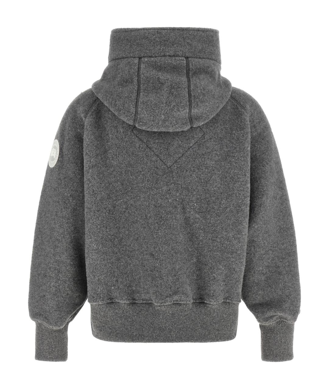CANADA GOOSE Серая шерстяная куртка, фото 2