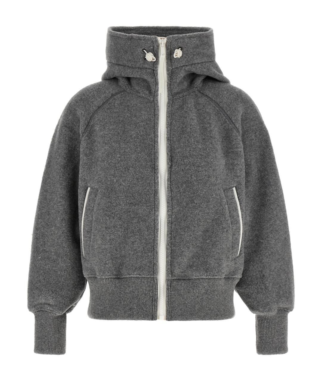 CANADA GOOSE Серая шерстяная куртка, фото 1