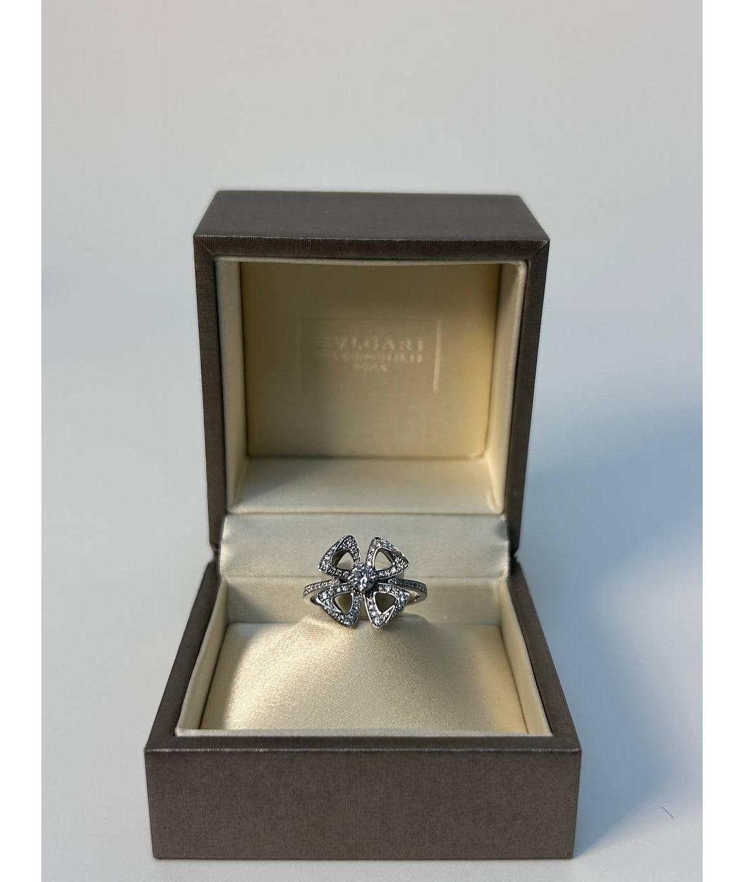 BVLGARI Серебряное кольцо из белого золота, фото 2