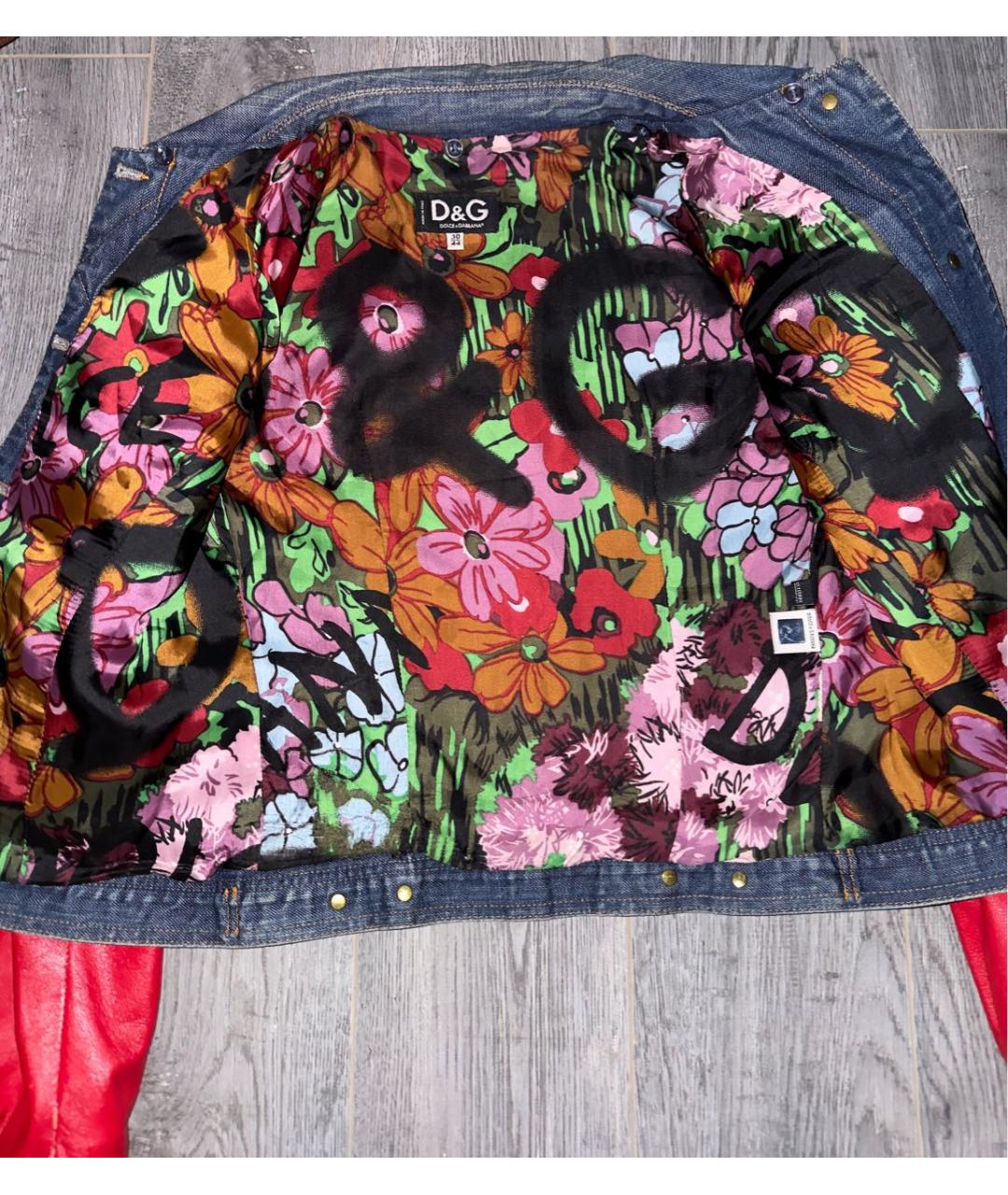 DOLCE&GABBANA Мульти деним куртка, фото 3
