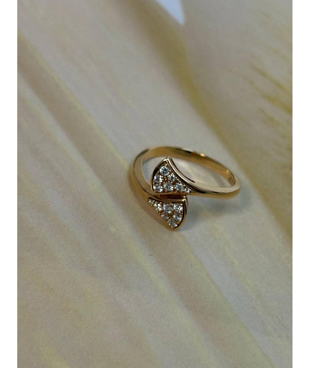 BVLGARI Золотое кольцо из розового золота, фото 7
