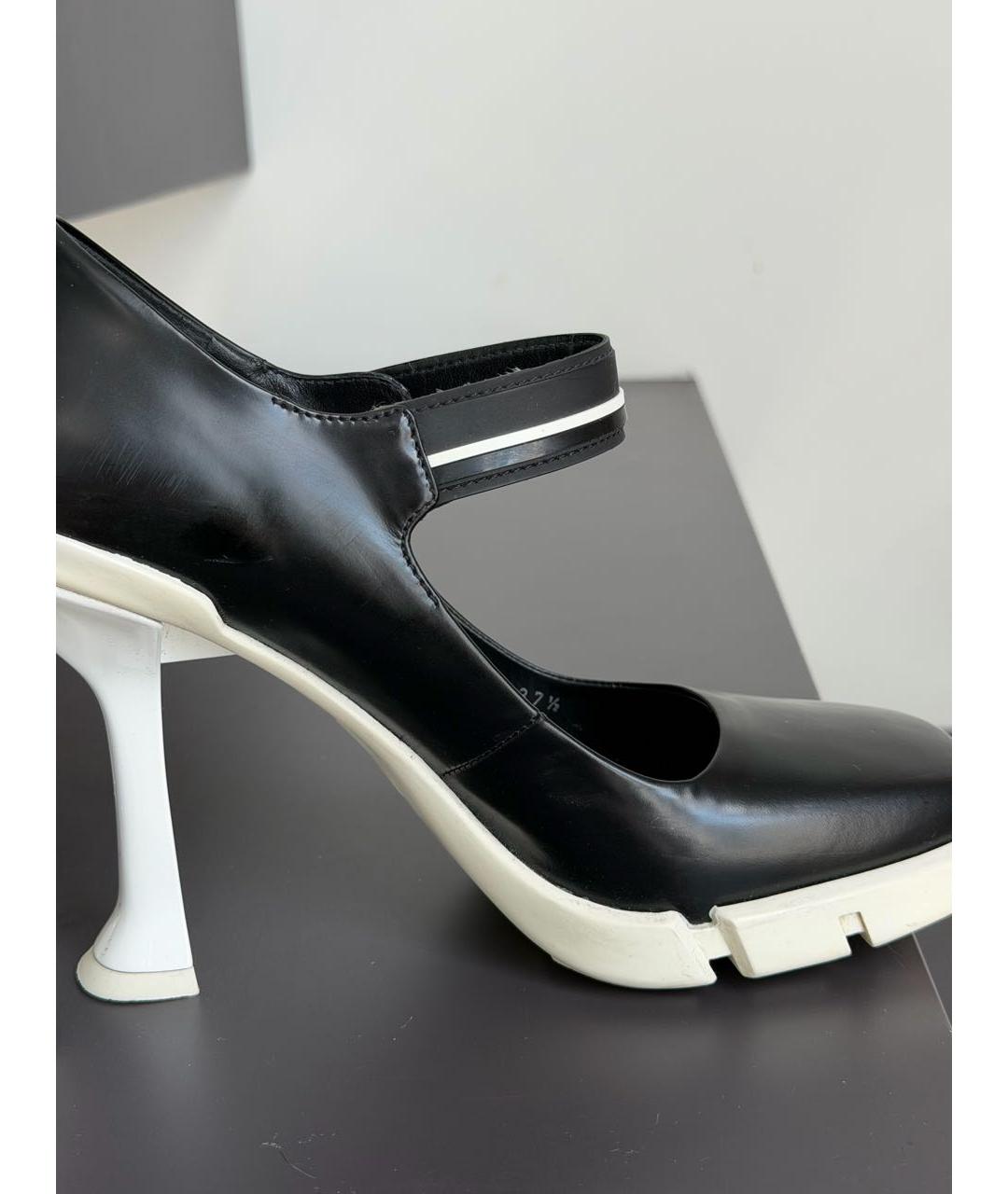 PRADA Черные туфли из лакированной кожи, фото 7