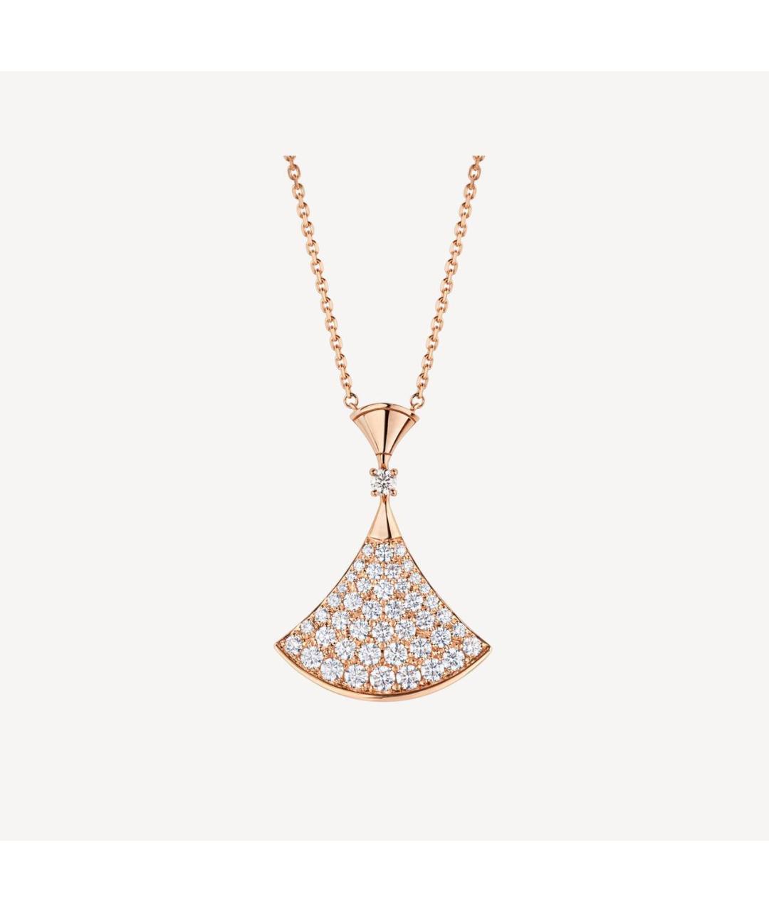 BVLGARI Золотое колье из розового золота, фото 8