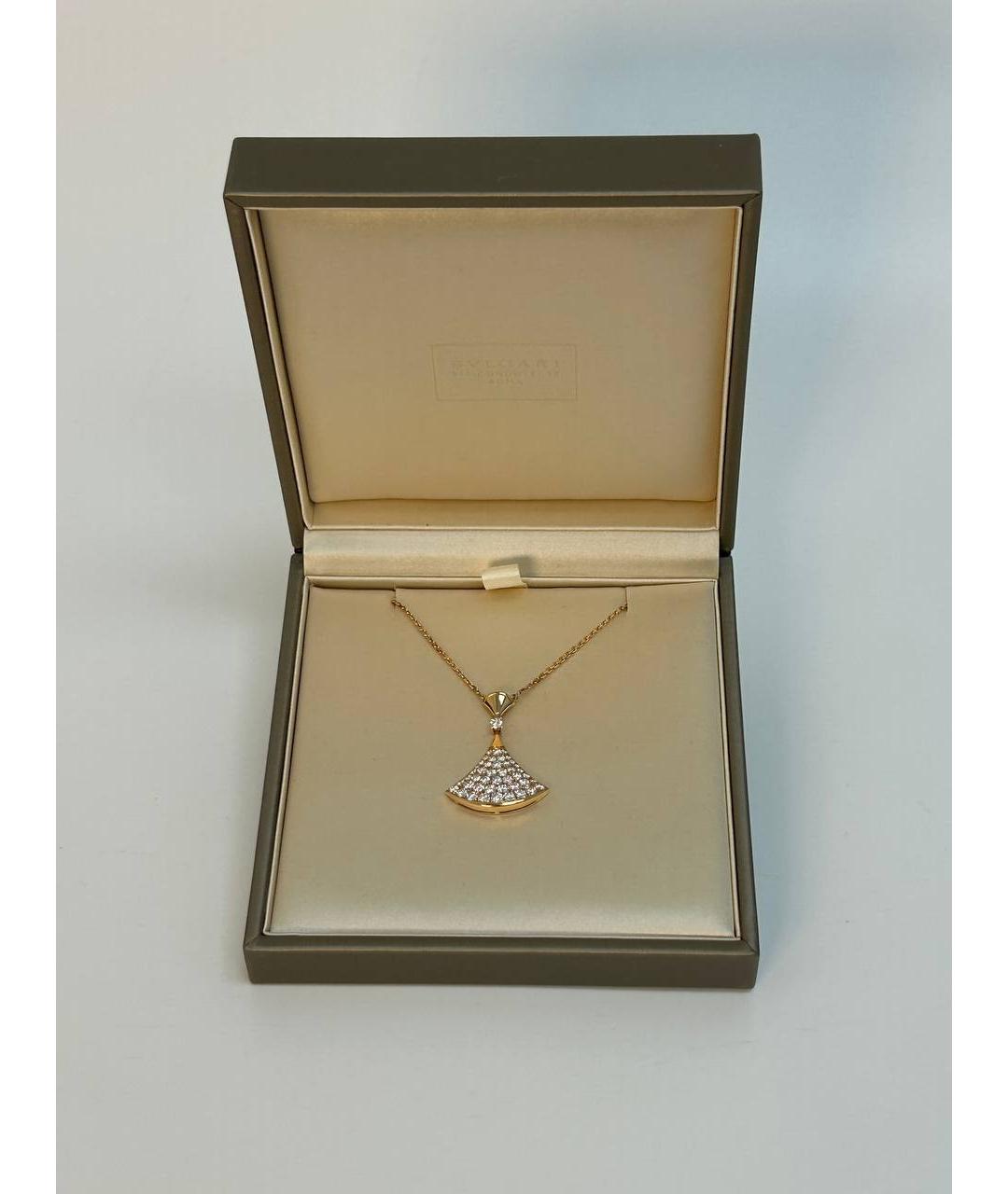 BVLGARI Золотое колье из розового золота, фото 6
