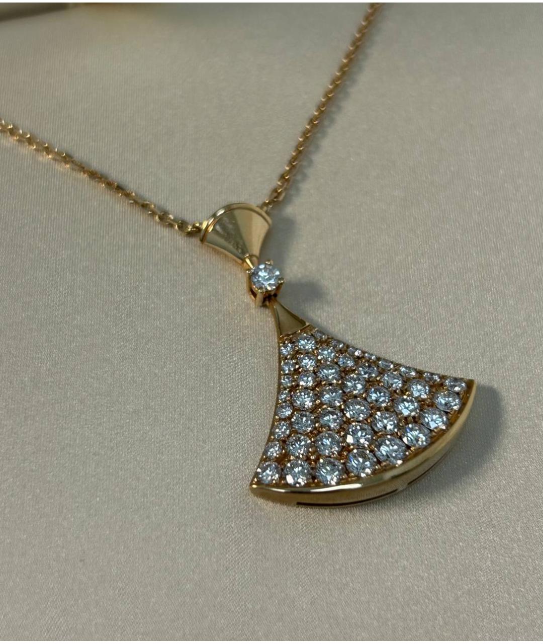 BVLGARI Золотое колье из розового золота, фото 7