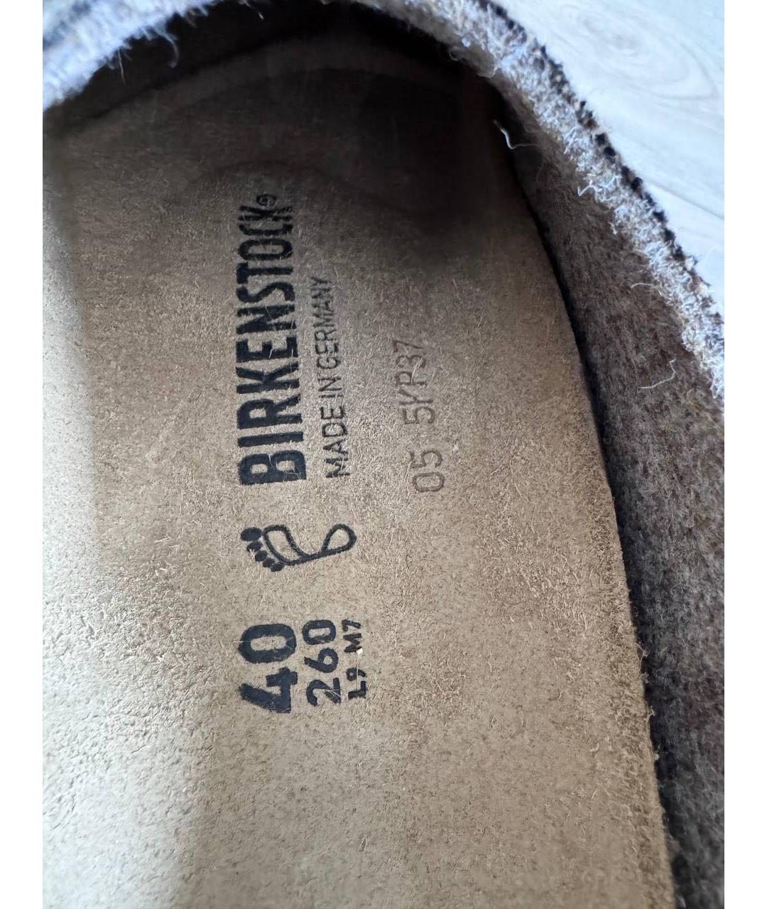 BIRKENSTOCK Коричневые сабо, фото 7