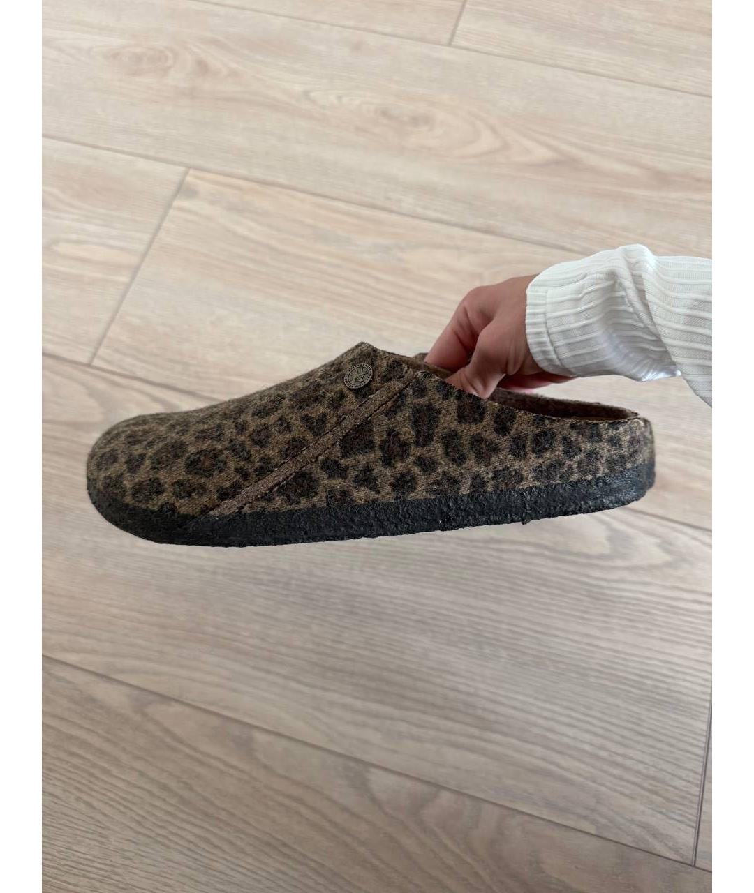 BIRKENSTOCK Коричневые сабо, фото 6