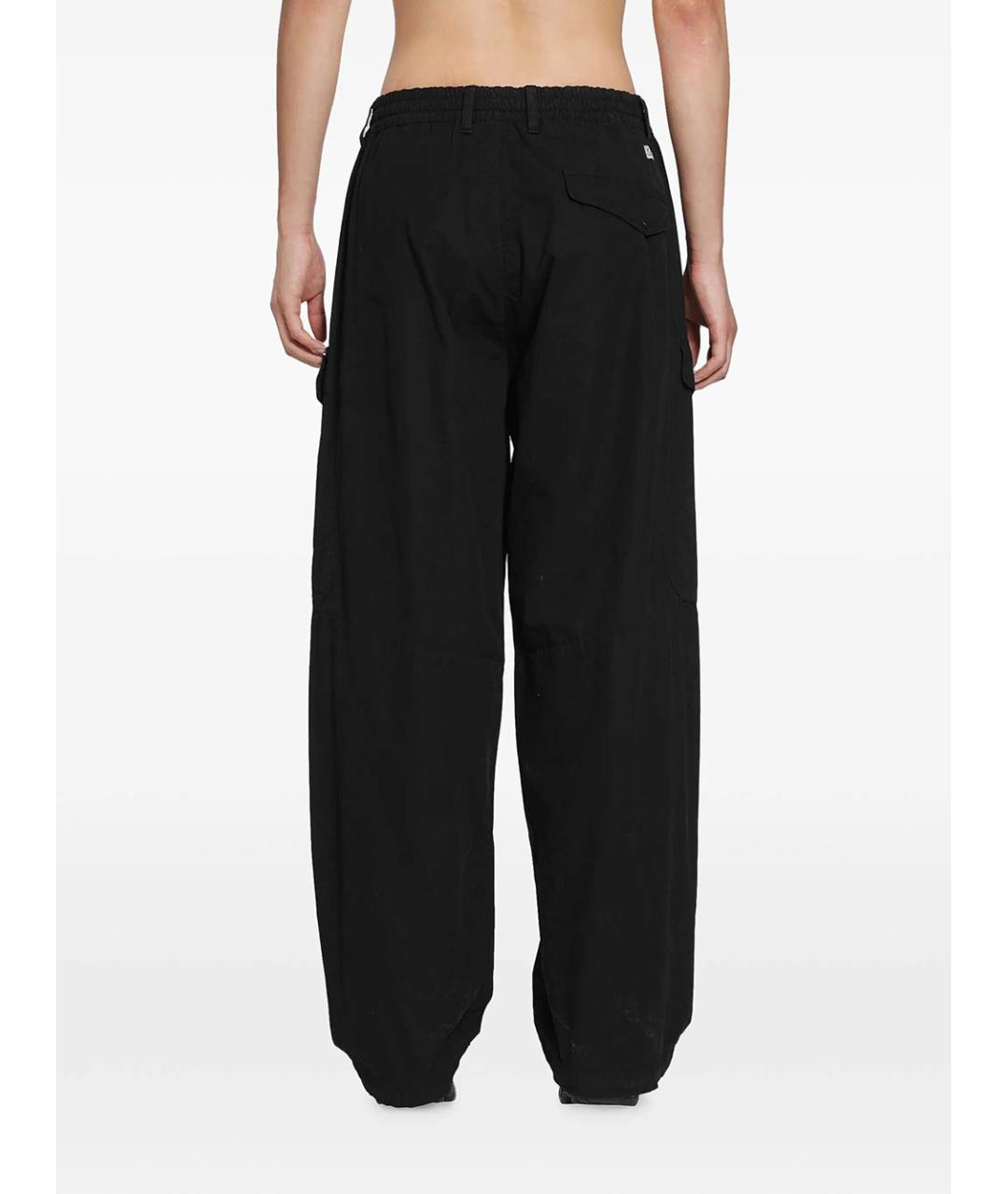 CP COMPANY Черные хлопковые повседневные брюки, фото 3