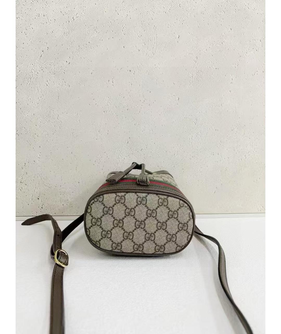 GUCCI Коричневая сумка через плечо, фото 5