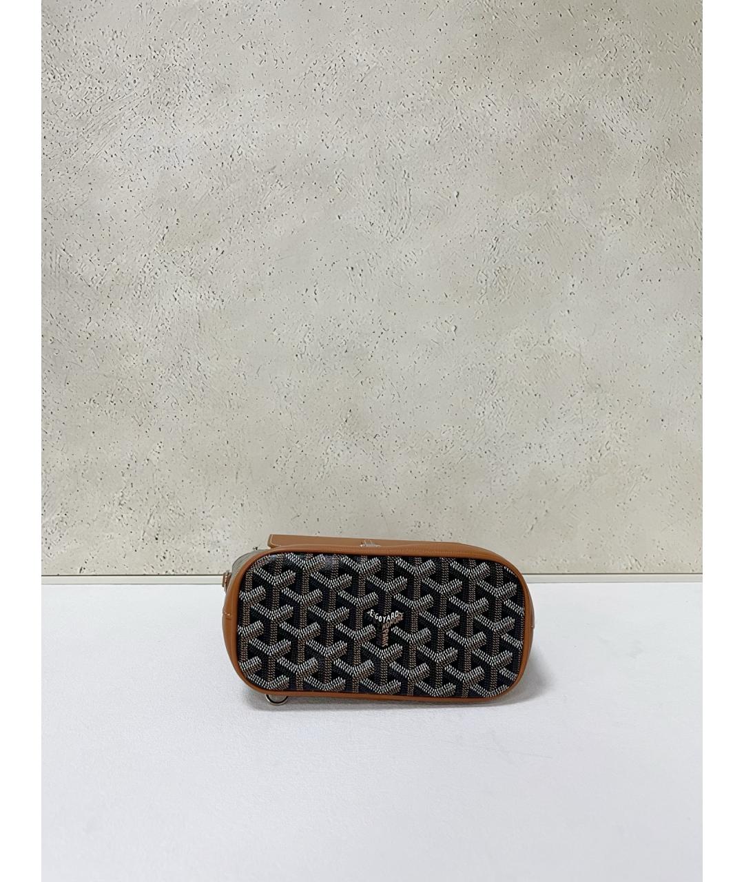 GOYARD Коричневый канва рюкзак, фото 5