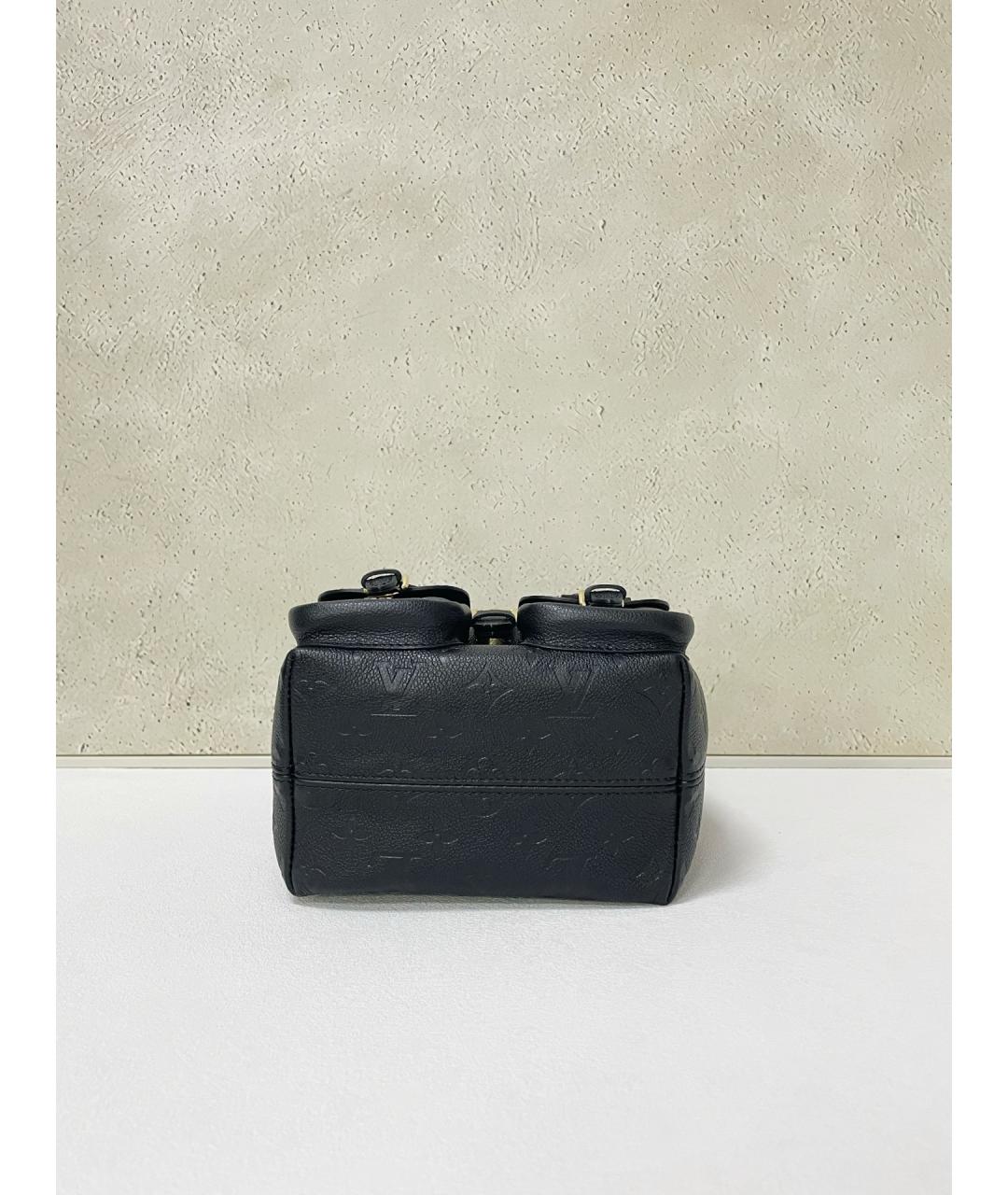 LOUIS VUITTON Черный кожаный рюкзак, фото 5