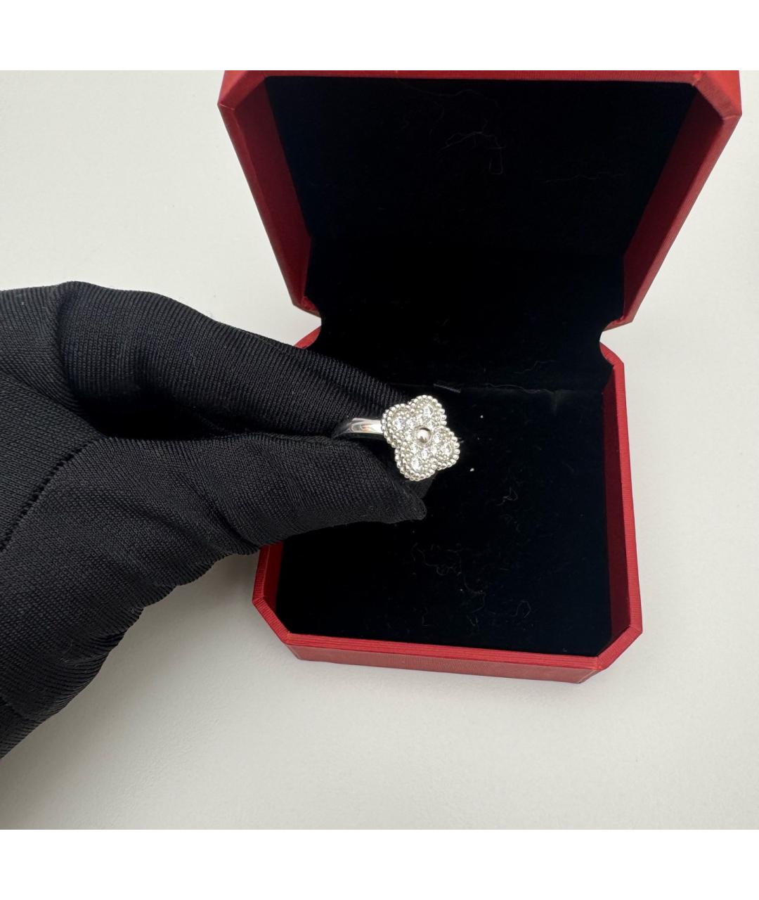 VAN CLEEF & ARPELS Серебряное кольцо из белого золота, фото 3