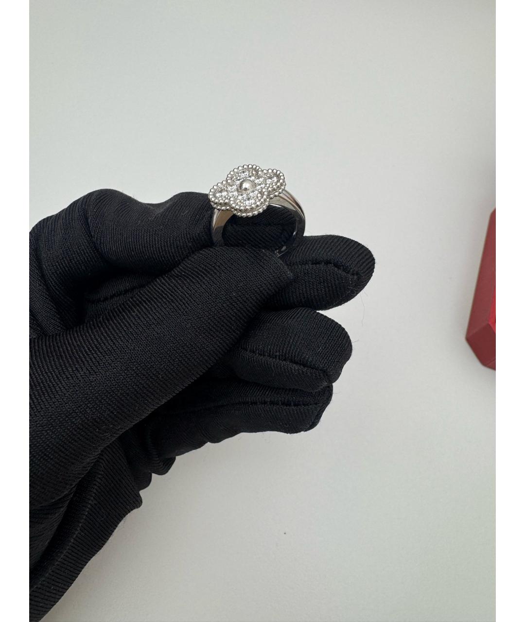 VAN CLEEF & ARPELS Серебряное кольцо из белого золота, фото 6